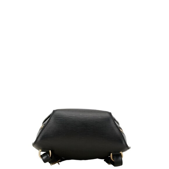 LOUIS VUITTON Black Leather Backpack - Picture 4 of 13